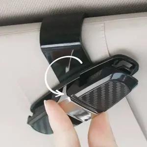 ( )2in1 차량용 안경 선글라스 거치대 썬바이저 카드포켓