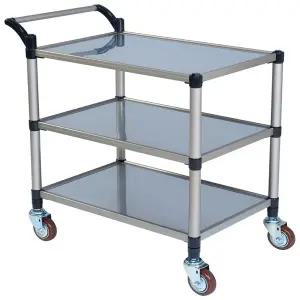 서빙카 스테인레스 3단 대 무소음바퀴