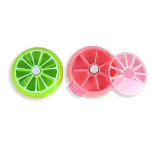 알약케이스 과일모양 7구 약통 약보관함 알약케이스