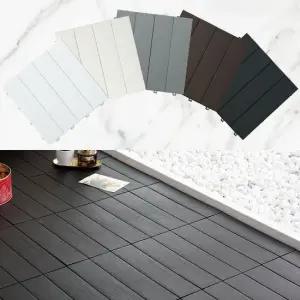 한피스씩 분리되는 홈즈 조립식 데코타일 27장 108피스) 베란다 세탁실