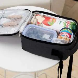 ( )쿨러백 네이비 보온도시락가방 직장인도시락가방 이유식가방 보온죽가방 보냉도시락가방