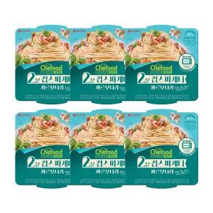 쉐푸드 스파게티 까르보나라220G x6개