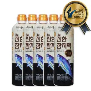 김하진의 더진한 참치액 프리미엄 오리지널 1050g 5병