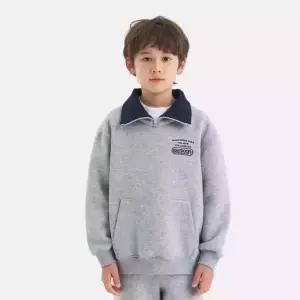 [아웃도어 프로덕트 키즈]기모 반집업 맨투맨 (멜란지) OD254IZM05_MLG