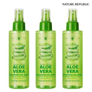 [네이처리퍼블릭] 수딩 앤 모이스처 알로에베라 수딩젤 미스트 155ml 3개