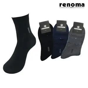 [레노마]남성 신사정장 무지 중목양말 RM1301