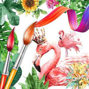 DIY 명화그리기 아이러브페인팅 캔버스 그림그리기