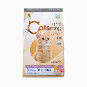캐츠랑 전연령 5kg 리브레 고양이사료
