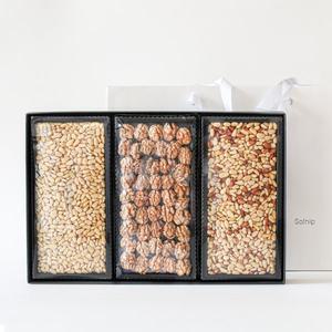 [솔닙]영동호두 & 국산 잣 트레이 세트 [2/13 오후1시 주문건 명절 전 배송]