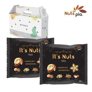넛츠피아 잇츠넛 50봉 선물세트 견과류 하루견과