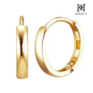 골드앤 14K 심플라인 小 링귀걸이 YG