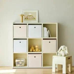 [한샘] 3P 샘 폴리 수납바스켓 (대) 정리 수납함