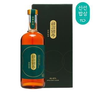 [품질보장]한국 애플리즈 금과 명주 40도 750ml 애플 브랜디