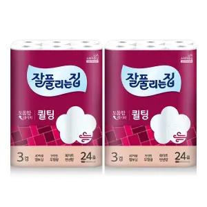 미래생활  퀼팅 30m 24롤 x 2팩