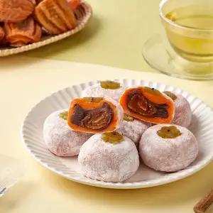 [떡보의하루본사직영/떡편] 곶감찹쌀떡 1박스 10개입 개별포장 간식 식사대용