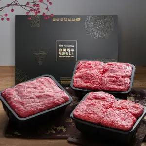 대관령한우 골드1호 한우 선물세트 불고기 국거리