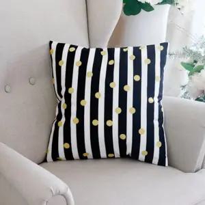 [텐바이텐]모던 블랙 스트라이프 쿠션커버 - D타입