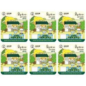 멘소래담 립밤 립아이스 레몬 x 6개 SPF 15 맨소래담 립케어