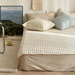 데코뷰 NEW 부드러운 워싱피그먼트패드겸이불 Q 베이지, 1개