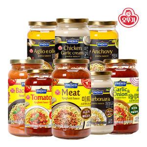 오뚜기 토마토 스파게티소스 600g x3개 /로제 미트 까르보나라 파스타소스