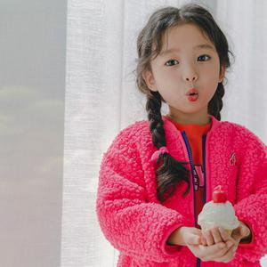 [아이러브제이] O.체리온탑 지퍼 뽀글이 점퍼 JVFOU24