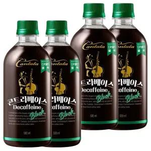 롯데 칸타타 콘트라베이스 디카페인 블랙 500mlx24PET