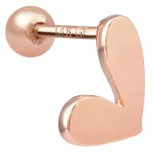 14K 골드필드핀 러비 여성 데일리 패션 심플 피어싱