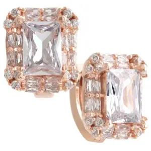 14K 골드필드핀 이어링 오블론 여성 패션 데일리 심플 원터치 귀걸이