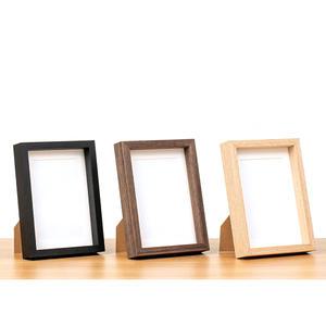 주노아트 A4 나무액자 탁상용 우드