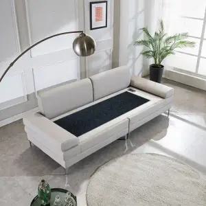 현대의료기 모짜르트SF 온열 3인소파 카우치 게르마늄 돌소파