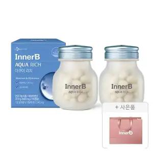 이너비 아쿠아리치, 1개월분, 56캡슐, 2개+ 증정(쇼핑백, 1개)