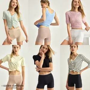 코데즈컴바인 24년 BB 라이크라 네모팬티 6종 세트