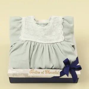 [롯데백화점]타티네쇼콜라 (출산 백일,돌선물) 로망디바디슈트 TTNMBO011M-129