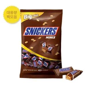 [일상점빵] 스니커즈 미니스 펀 사이즈 초코바 1360g 대용량 팩 모음