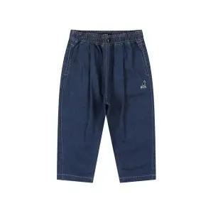 [캉골키즈]쿨 데님 썸머 롱 스트레치 팬츠 QB 0001 블루