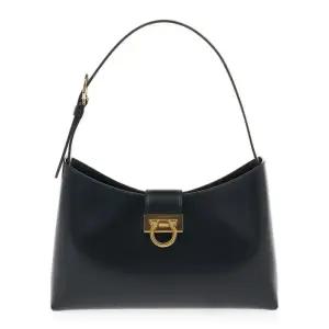 [라벨루쏘] [페라가모] 여성 스몰 트리폴리오 숄더백 21 0926 NERO 0745035