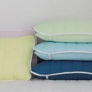 [아망떼]포휴즈 시어서커 리플 이지 밴딩 베개커버