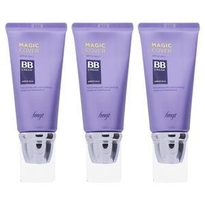 [더페이스샵] 더페이스샵 매직 커버 비비크림 V201 애프리콧베이지 3개