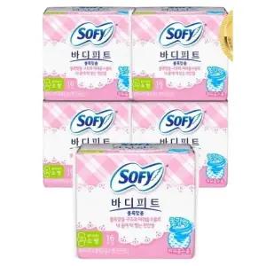 쏘피 바디피트 볼록맞춤 중형 16P x 5개(총 80입)