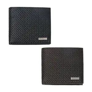 [캘빈클라인]캘빈클라인 엠보 로고 가죽 반지갑