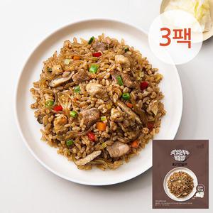 [아임닭] 맛있는 저당 두부 볶음밥 불고기전골맛 200g 3팩