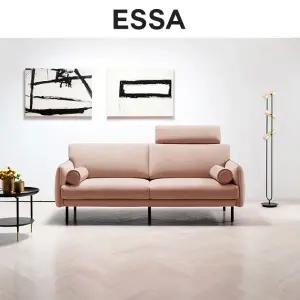 [롯데백화점]에싸 비트 3인 러스티카 패브릭 소파+헤드레스트