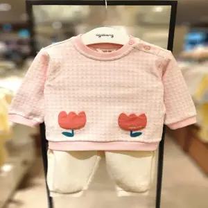 [아가방] 오드데이 튤립 맨투맨상하세트 (01S123052)