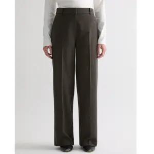 울 블렌드 스트레이트 팬츠 SWWSLO42110