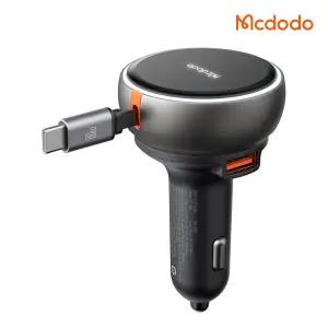맥도도 80W C타입 케이블 일체형 차량용 2포트 고속충전기 CC485