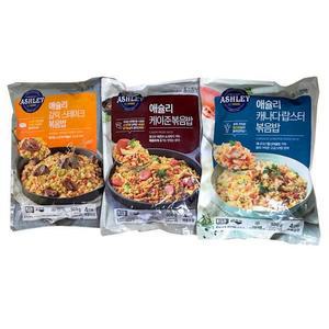 애슐리 볶음밥 12인분 세트 (케이준4+갈릭스테이크4+랍스터4)