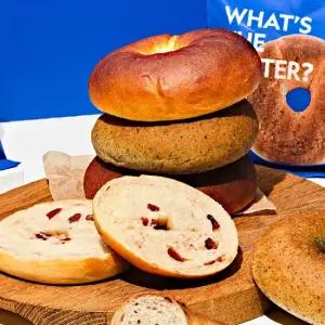 널담 식물성 저당 고단백 베이글 4+4, 총 8개 맛 7종