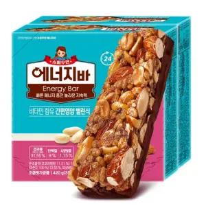 슈퍼우먼 에너지바 35gX36 외 12개 24개