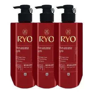 려 함빛 극손상 앤 영양 샴푸 592ml x3