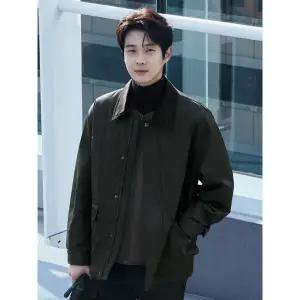 [롯데백화점]프로젝트엠 남성 코듀로이 카라 헌팅 자켓 EPE4JJ1100